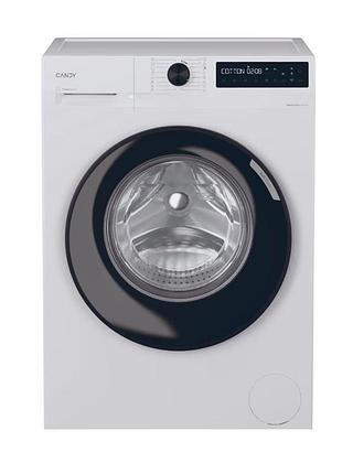 Пральна машина candy prowash 500 фронтальна, 8кг, 1400, a, 53см, дисплей, пара, інвертор, люк чорний, білий