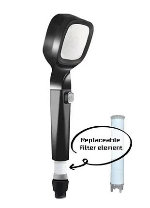 Душевая лейка water shower head с фильтром — 4 режима струи, экономия воды, антикальциевая система
