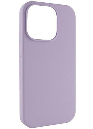 Чохол silicone case full protective (aa) no logo для apple iphone 16 (6.1") бузковий / lilac 2