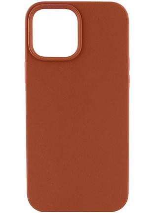Чохол silicone case full protective (aa) no logo для apple iphone 12 pro / 12 (6.1") коричневий / brown