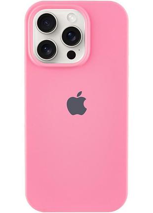 Чохол silicone case full protective (aa) для apple iphone 13 pro (6.1") рожевий / pink