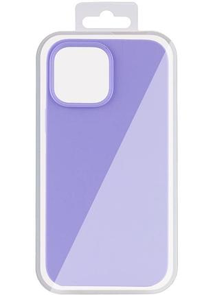 Чехол silicone case full protective (aa) no logo для apple iphone 11 (6.1") сиреневый / dasheen 4