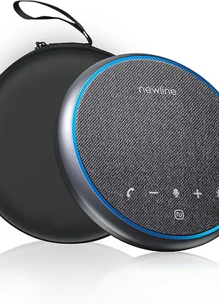 Спикерфон newline newpie np-s2201, bluetooth 5.1, usb-c, 360°, 5 м, 2600 mah