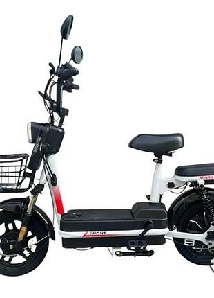 Велосипед з електромотором spark buddy 14" 48v/500w/12ah чорний