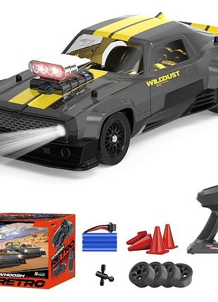 Скоростная дрифт машинка на управлении 50 км/ч whoosh retro year 1:16