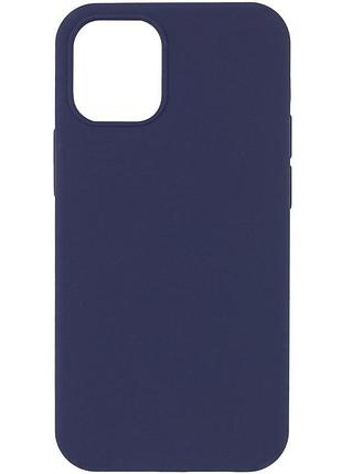 Чехол silicone case full protective (aa) no logo для apple iphone 11 pro (5.8") темно-синий / midnight blue