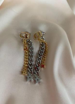 Сережки ланцюга