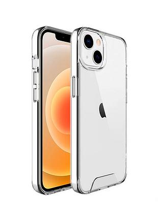 Чохол tpu space case для iphone 14 transparent 2