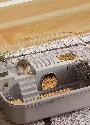 (видеоуход) стильная клетка для хомячка - новая 🐹