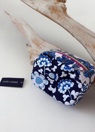 Estée lauder beauty floral gift collection косметичка makeup bag travel pouch органайзер квітковий