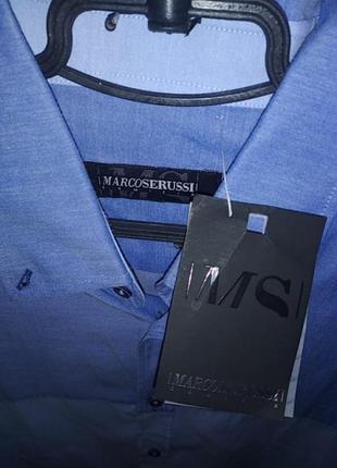 Рубашка сорочка чоловіча бренду marco serussi2 фото