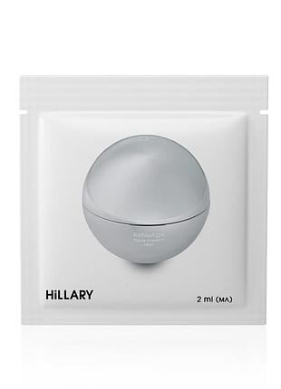 Пробник денний крем для антивікового догляду для всіх типів шкіри hillary renuage collagenious plump day cream, 2 мл