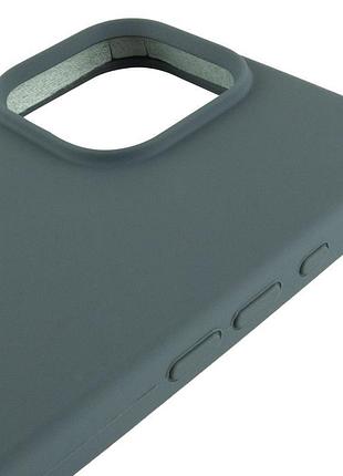 Чохол silicone case full protective (aa) для apple iphone 14 pro (6.1") зелений / cactus 4