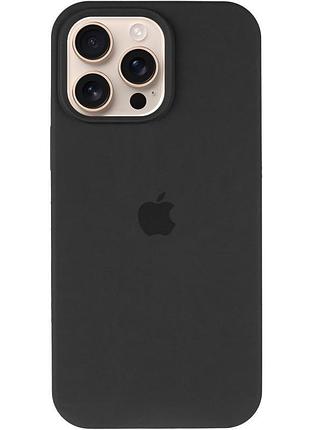 Чехол silicone case full protective (aa) для apple iphone 13 pro (6.1") черный / black 2