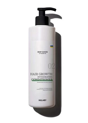 Кондиціонер для росту волосся hillary hop cones & b5 hair growth invigorating, 500 мл