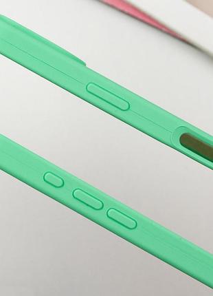 Чохол silicone case full protective (aa) для apple iphone 16 plus (6.7") зелений / spearmint 4