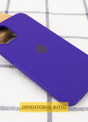 Чохол silicone case full protective (aa) для apple iphone 16 (6.1") фіолетовий / ultra violet 2