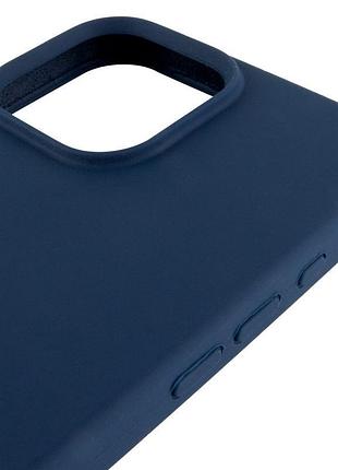 Чохол silicone case full protective (aa) для apple iphone 16 pro (6.3") синій / blue jay 4