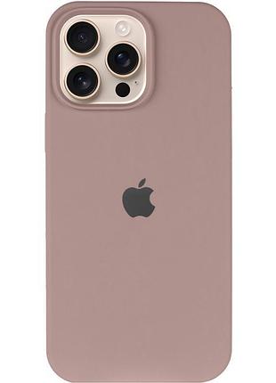 Чехол silicone case full protective (aa) для apple iphone 14 pro max (6.7") серый / lavender 2