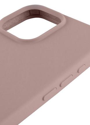Чехол silicone case full protective (aa) для apple iphone 14 pro max (6.7") серый / lavender 4