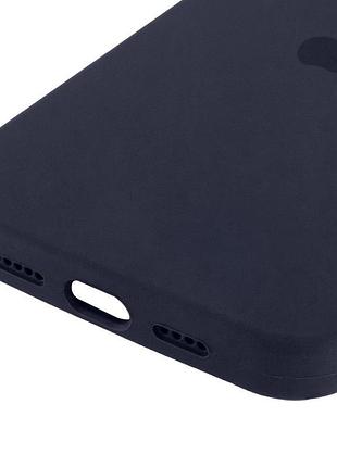 Чехол silicone case full protective (aa) для apple iphone 16 pro max (6.9") темно-синий / midnight blue 5