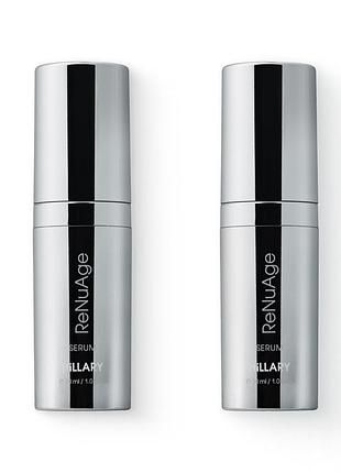 Набір антивікових сироваток з екзосомами та ретинолом renuage day & night anti-aging serums