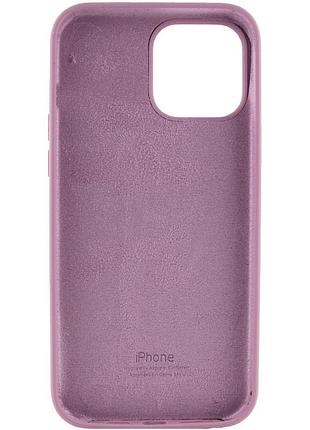 Чехол silicone case full protective (aa) для apple iphone 14 plus (6.7") лиловый / lilac pride 3