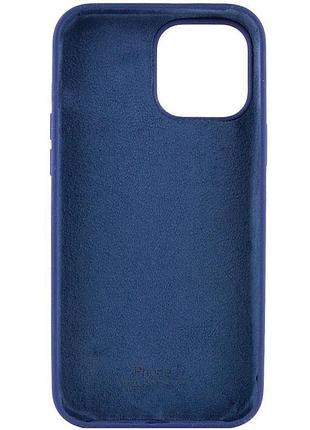 Чохол silicone case full protective (aa) для apple iphone 14 plus (6.7") синій / deep navy 3
