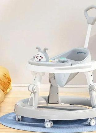 Багатофункціональні дитячі ходунки / дитячі ходунки x-622 зі світловими ефектами