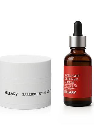 Набір відновлення після запалень та постакне hillary recovery set for post-inflammation & post-acne