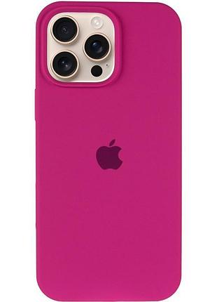 Чохол silicone case full protective (aa) для apple iphone 13 pro (6.1") малиновий / dragon fruit 2