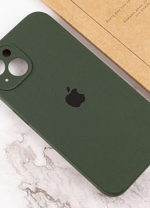 Чохол silicone case full camera protective (aa) для apple iphone 15 (6.1") зелений / cyprus green