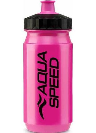 Бутылка aqua speed bidon 63386 розовый унисекс 550 мл