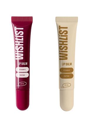 Набір бальзамів-блисків для губ blessed honey & ruby nectar wishlist lip gloss balms