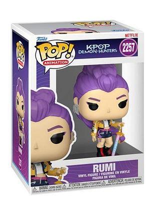 Ігрова фігурка funko pop серії "кейпоп-похотниці на демонах" — румі