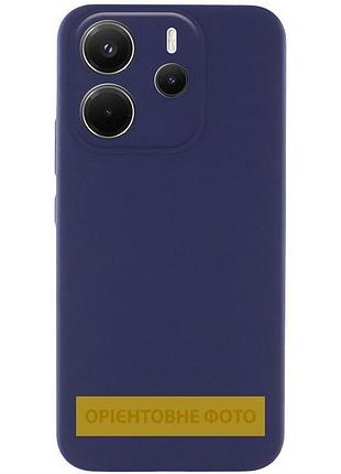 Чохол silicone cover lakshmi full camera (aaa) для xiaomi redmi 15c (eu) темно-синій / midnight blue