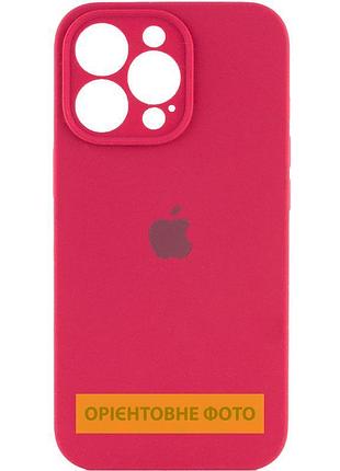 Чохол silicone case full camera protective (aa) для apple iphone 17 air (6.5") червоний / rose red