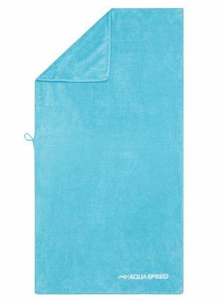 Полотенце aqua speed dry coral 7038 бирюзовый унисекс 50х100 см