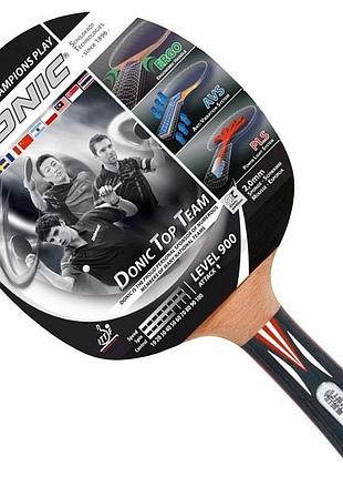 Ракетка для пинг-понга donic top teams 900 dt1-754199, размер (eu) - one size