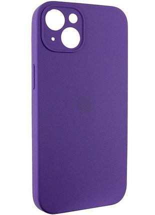 Чехол silicone case full camera protective (aa) для apple iphone 15 plus (6.7") фиолетовый / amethyst 3