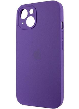 Чехол silicone case full camera protective (aa) для apple iphone 15 plus (6.7") фиолетовый / amethyst 4