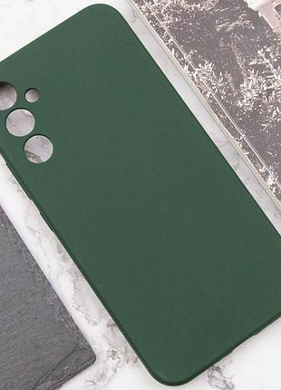 Чехол silicone cover lakshmi full camera (aaa) для samsung galaxy s24+ зеленый / cyprus green