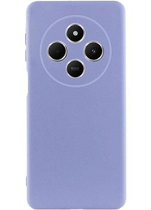 Чохол tpu getman liquid silk full camera для xiaomi redmi 14c / poco c75 бузковий / dasheen