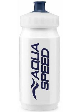 Бутылка aqua speed bidon 63387 белый, розовый унисекс 550 мл