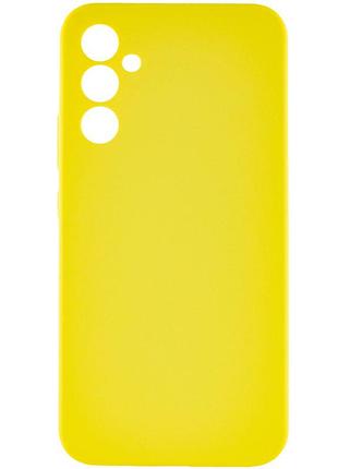 Чохол silicone cover lakshmi full camera (aaa) для samsung galaxy s24+ жовтий / yellow