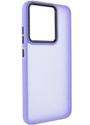 Чохол tpu+pc lyon frosted для xiaomi redmi 15c (eu) purple
