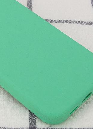 Чехол silicone case full protective (aa) no logo для apple iphone 16 pro max (6.9") зеленый / spearmint 3