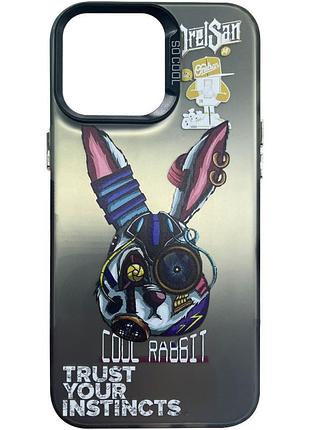 Чехол tpu+pc so cool для apple iphone 15 (6.1") cool rabbit