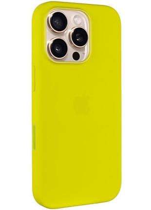 Чехол silicone case (aaa) with magsafe and animation (button) для apple iphone 16 pro (6.3") star fruit 2