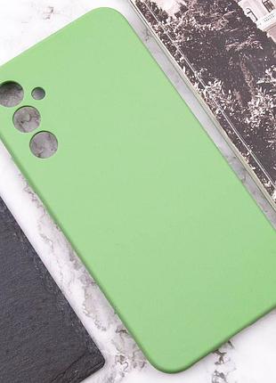 Чехол silicone cover lakshmi full camera (aaa) для samsung galaxy s24 мятный / mint